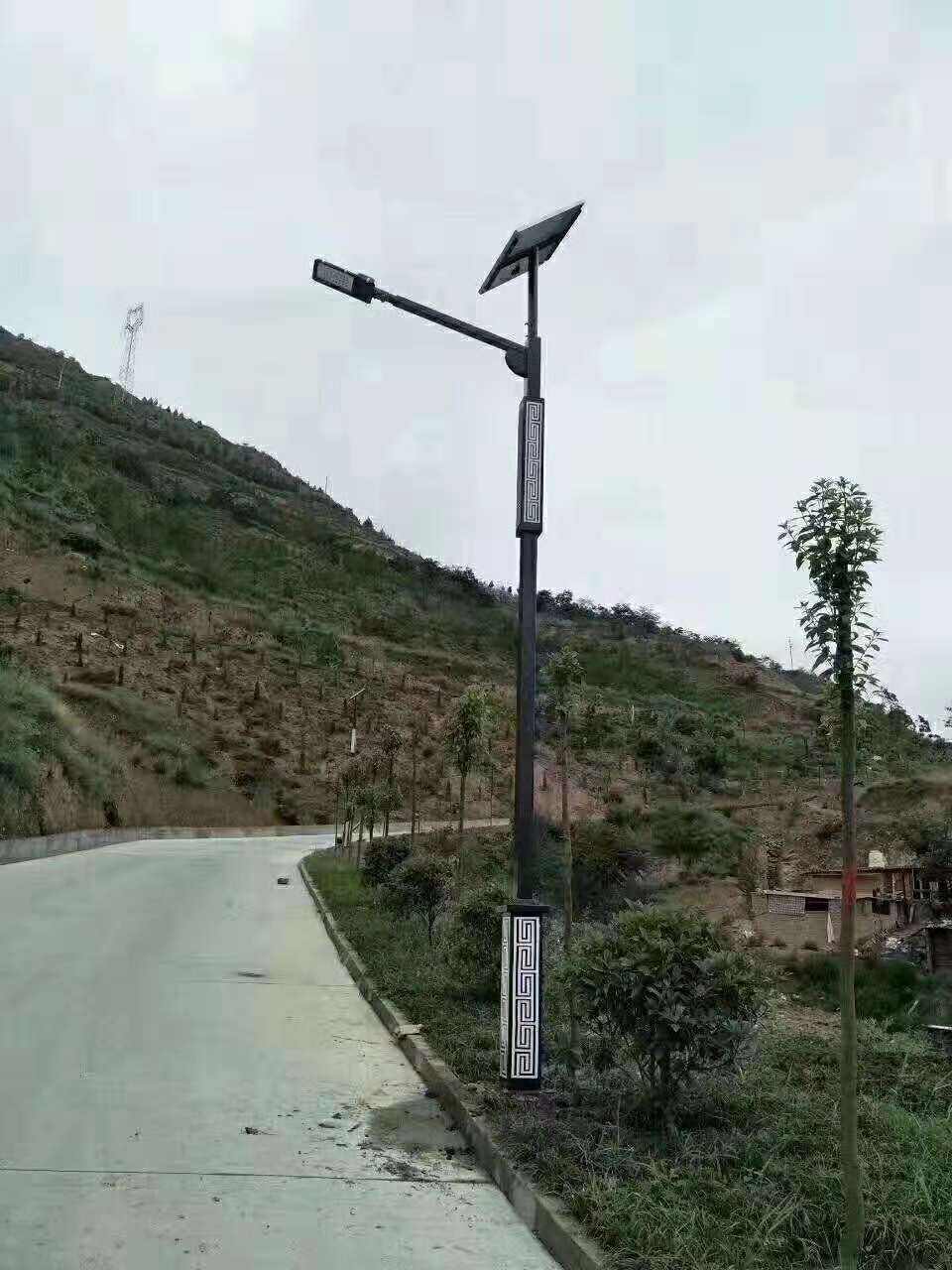 麦盖提县仿古太阳能路灯